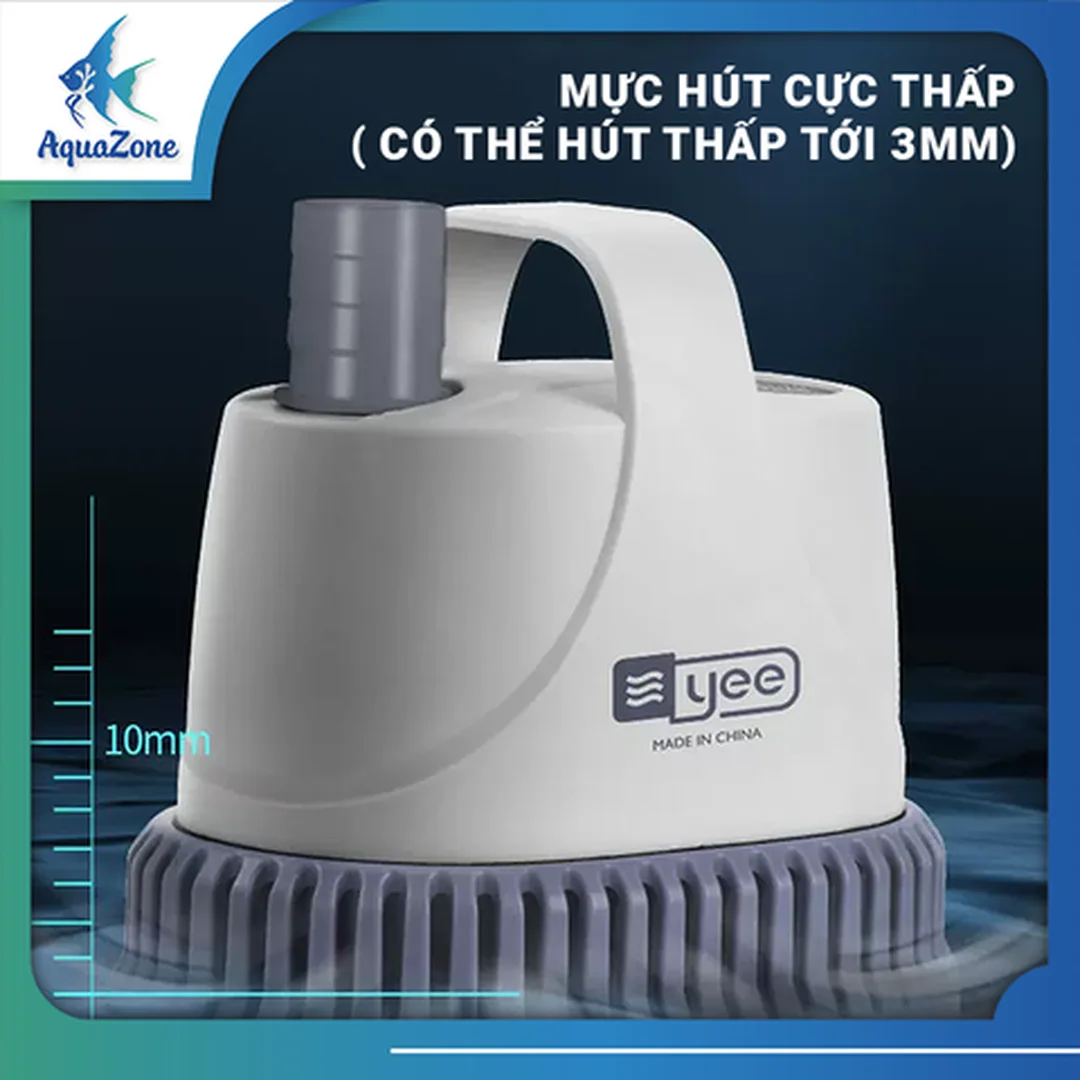 bơm bể cá mini có đầu hút và phụ kiện lọc