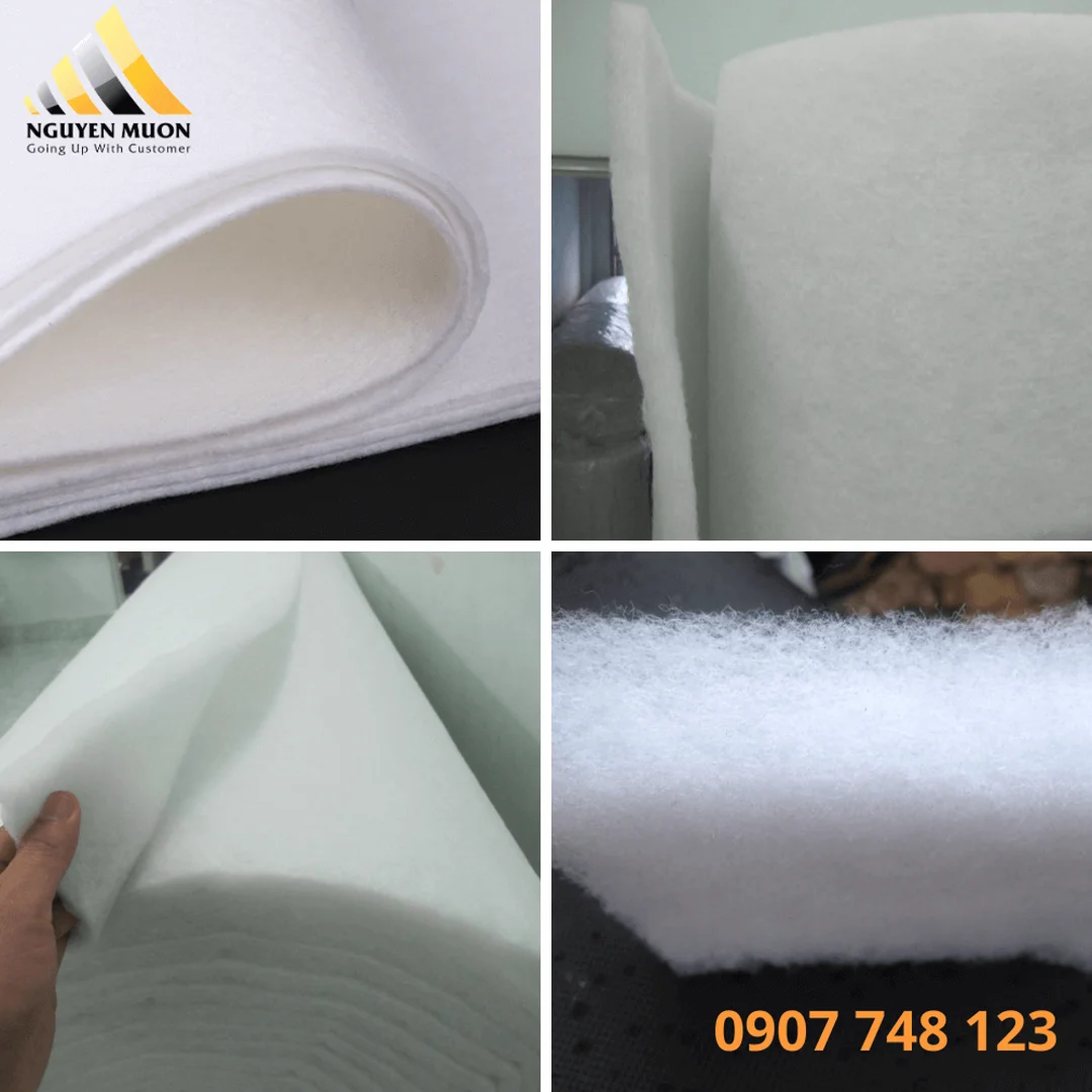 bông lọc bể cá dạng tấm trắng cho hồ cá cảnh
