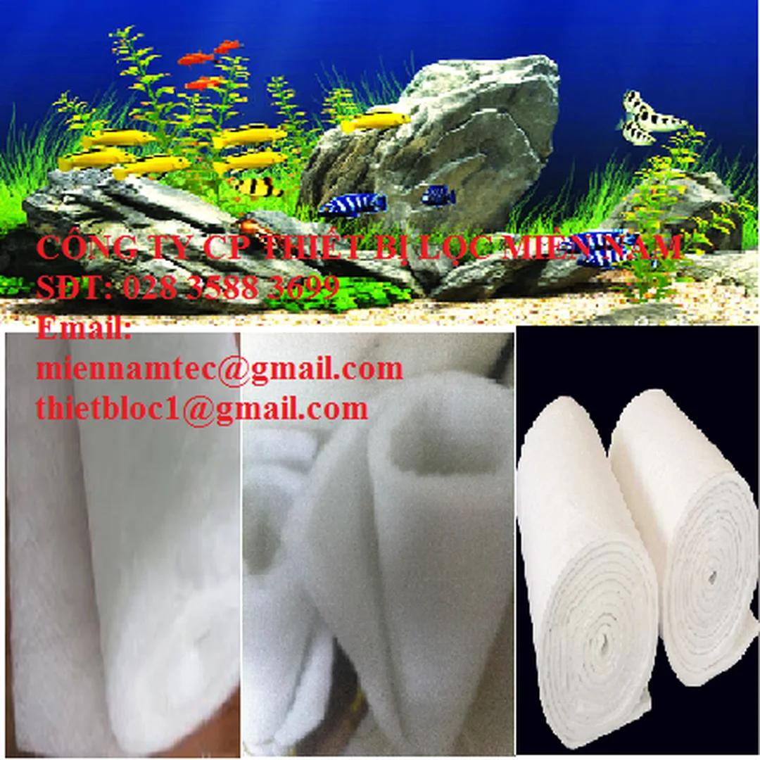 bông lọc bể cá dùng cho hồ cá và bể thủy sinh