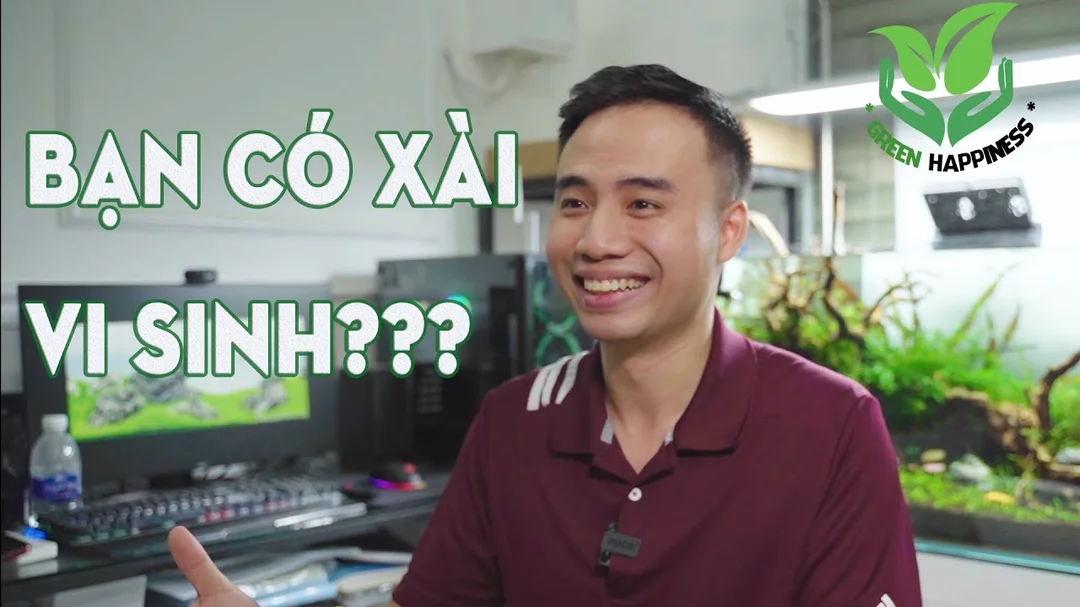 Dùng vi sinh cải thiện chất lượng bể cá cảnh thủy sinh