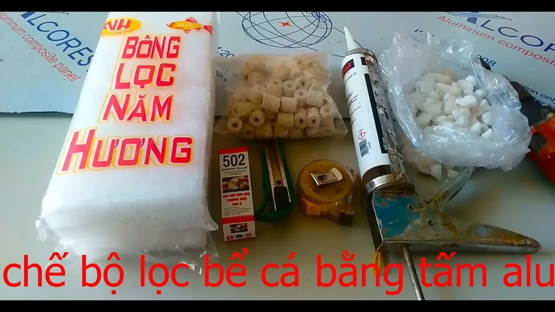 Hướng dẫn làm lọc tràn cho bể cá