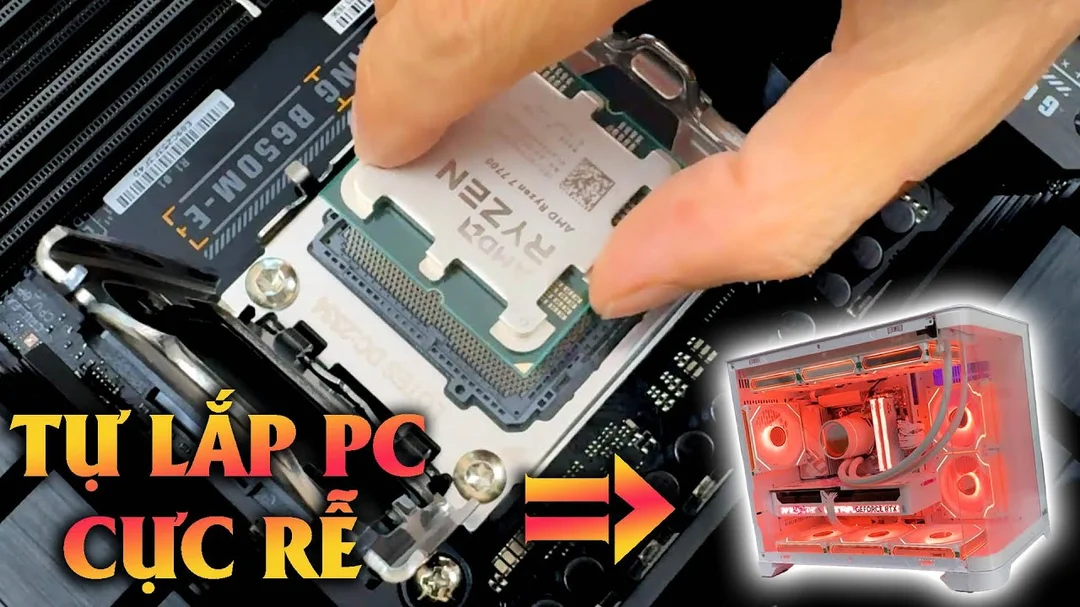 Hướng dẫn tự ráp PC bể cá chi tiết cho người mới