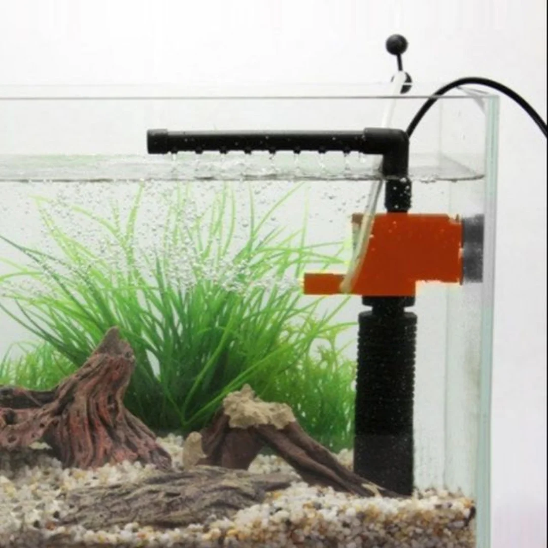 lọc bể cá mini có thiết kế nhỏ gọn cho hồ cá cảnh