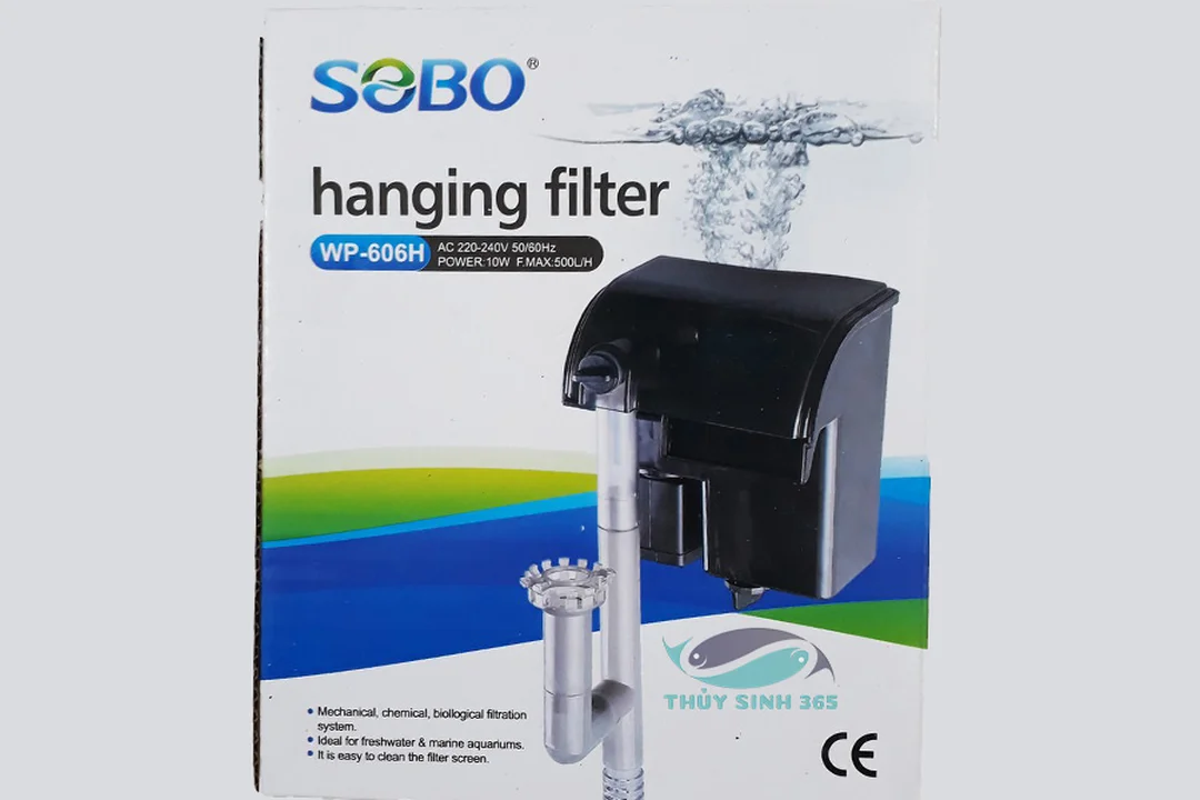 lọc bể cá mini dạng thác treo cho hồ thủy sinh nhỏ