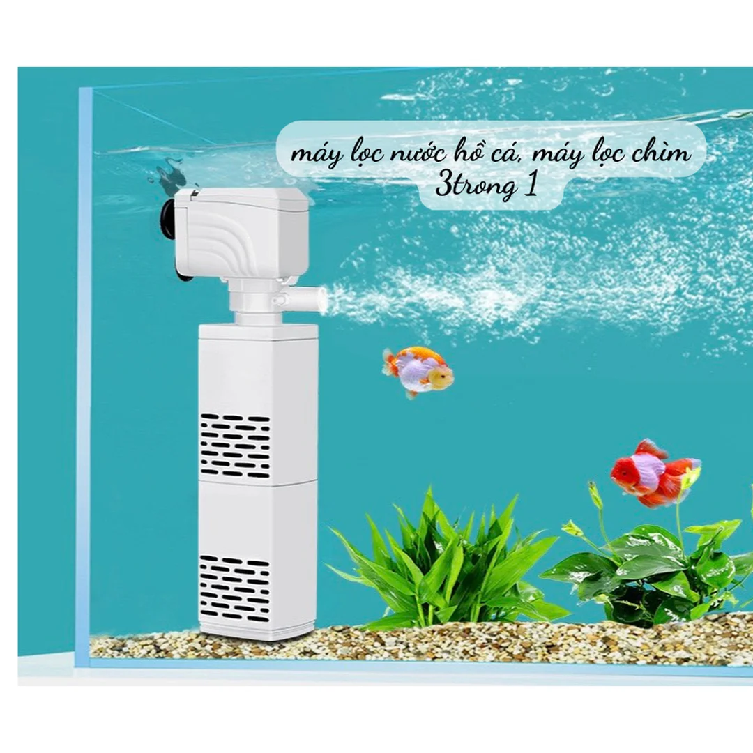 máy lọc nước bể cá dạng lọc treo mini